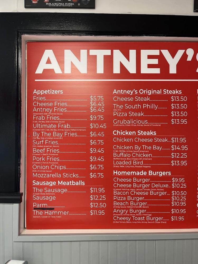 Antneys grub Menu image 3